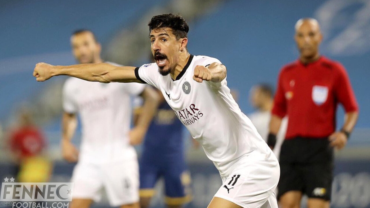 Contrôle orienté du pied, tir en pleine lucarne : Bounedjah inscrit un merveilleux but (vidéo)