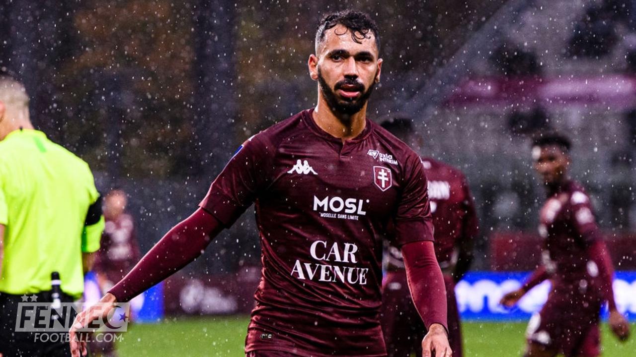 Boulaya nominé pour le prix du meilleur joueur du mois à Metz