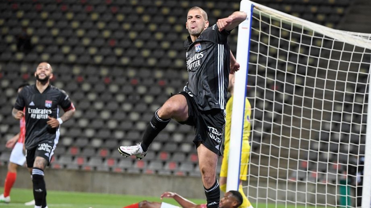 Olympique Lyonnais : Une très bonne nouvelle pour Slimani !