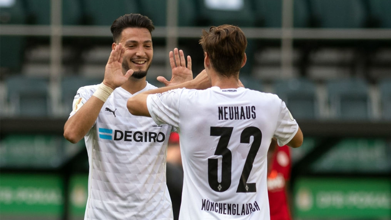 Bensebaini buteur contre Arminia Bielefeld en Bundesliga (Vidéo)