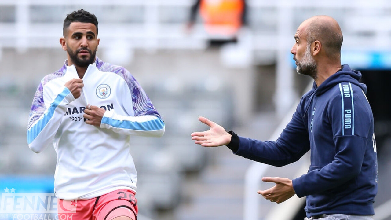 Pep Guardiola avertit de nouveau Riyad Mahrez !