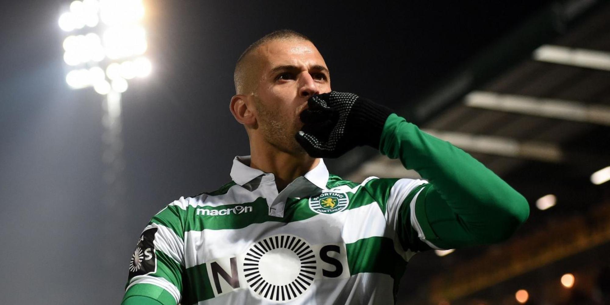 Islam Slimani met un coup de pression à Rabah Madjer