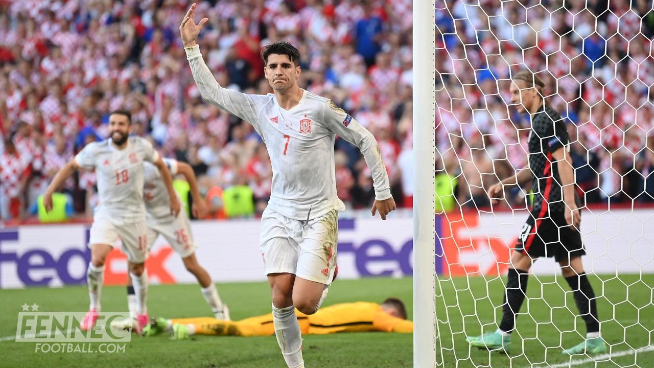 Euro 2020 : L'équipe d'Espagne se qualifie après un match fou contre la Croatie (Vidéo)