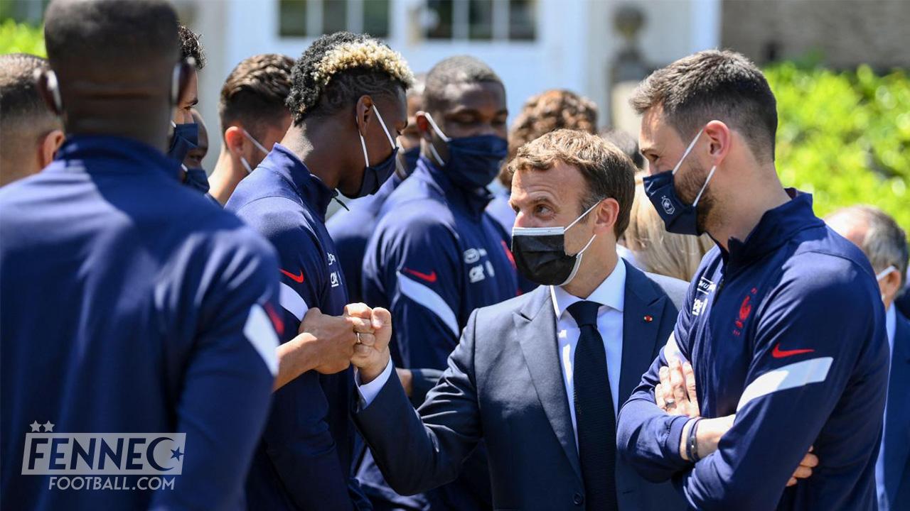Equipe de France: Après la gifle, Macron rend visite aux Bleus