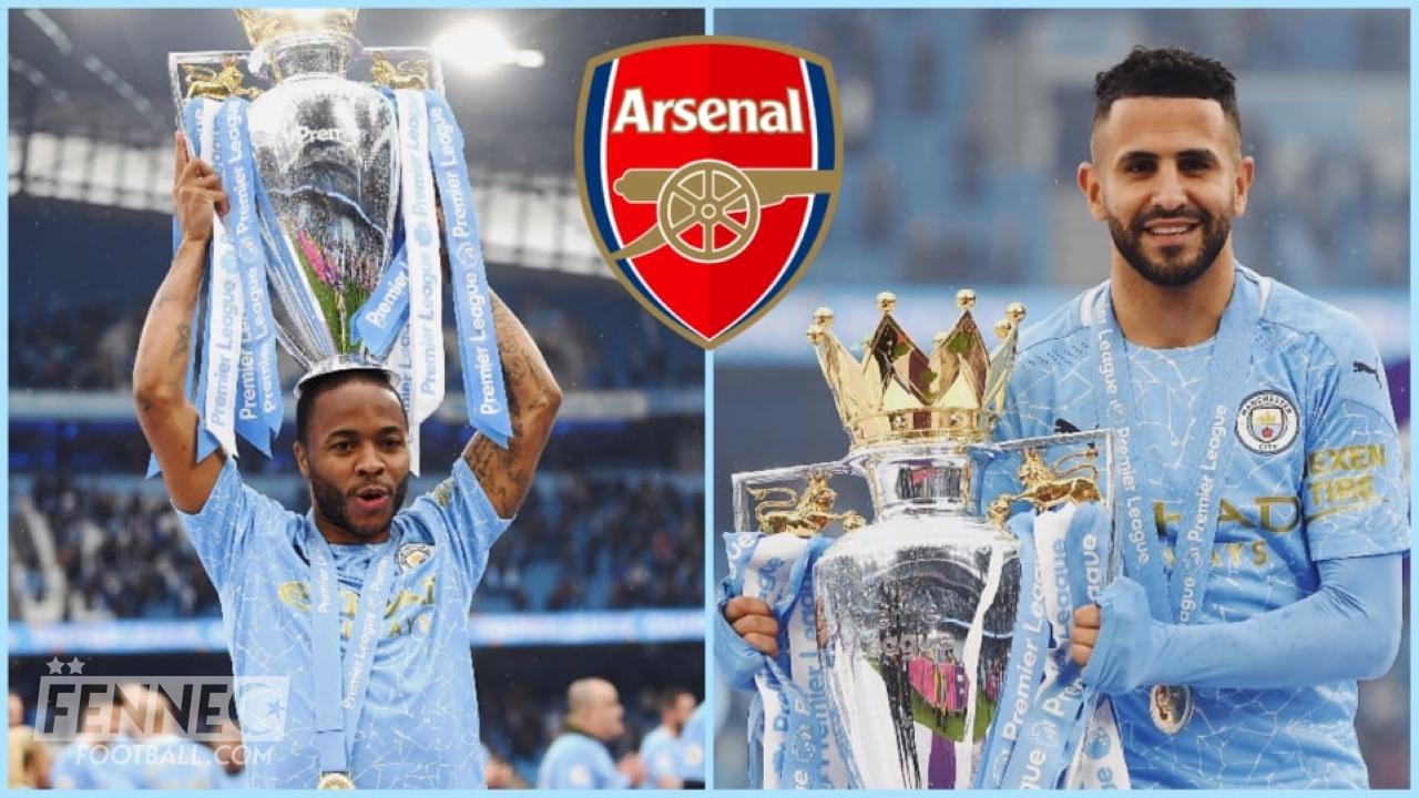 Entre Sterling et Mahrez les supporteurs d'Arsenal ont tranché !