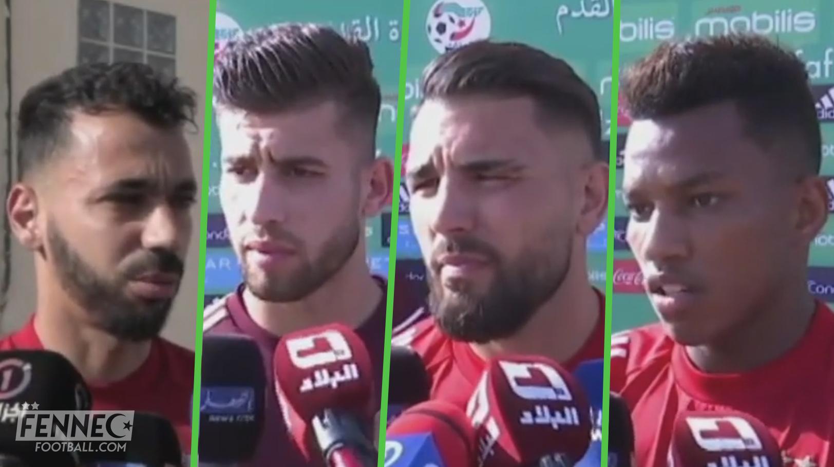 Zone mixte: Déclarations de Boulaya, Medjadel, Delort et Boudaoui (Vidéo)