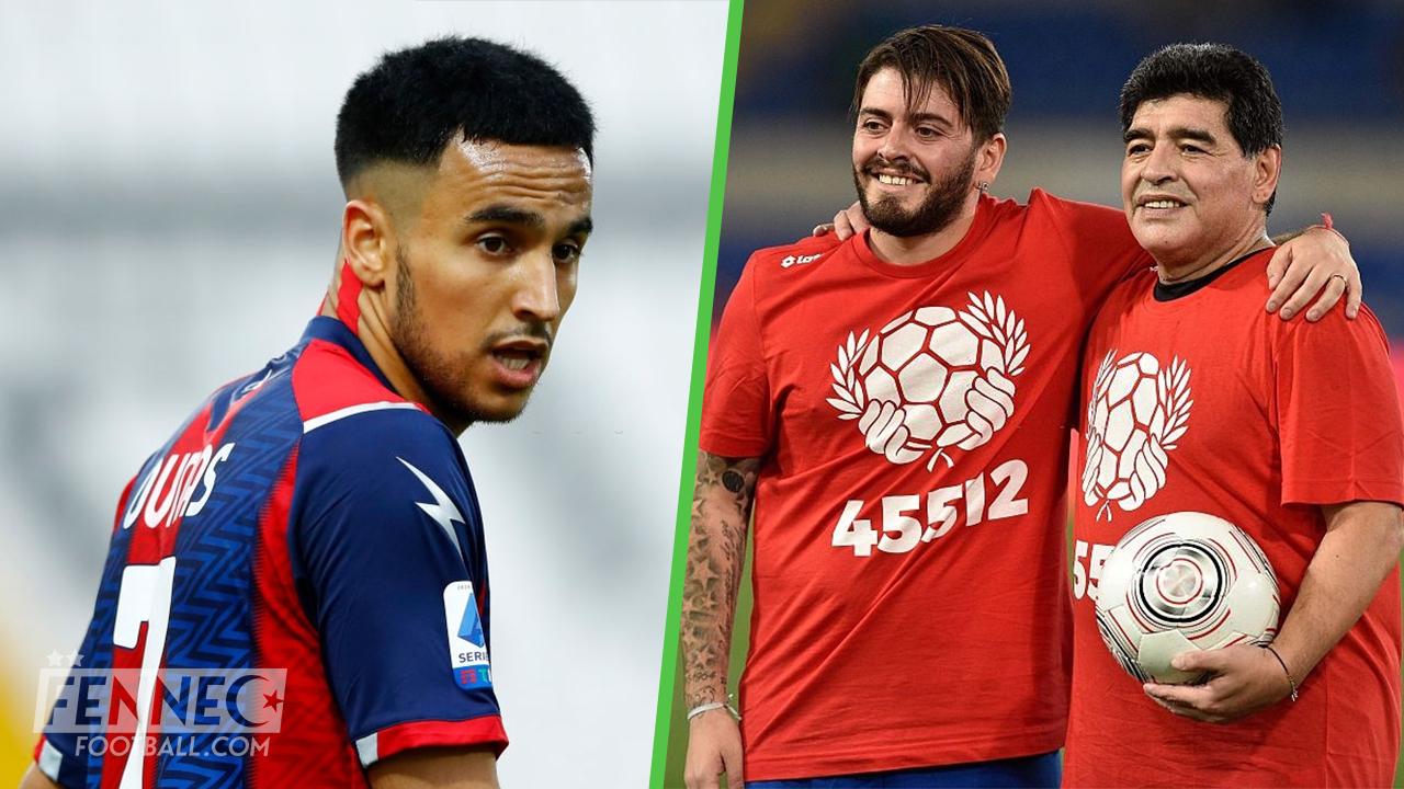 Pour le fils de Maradona, celui qui trouve Ounas mauvais doit aller à l'hôpital !