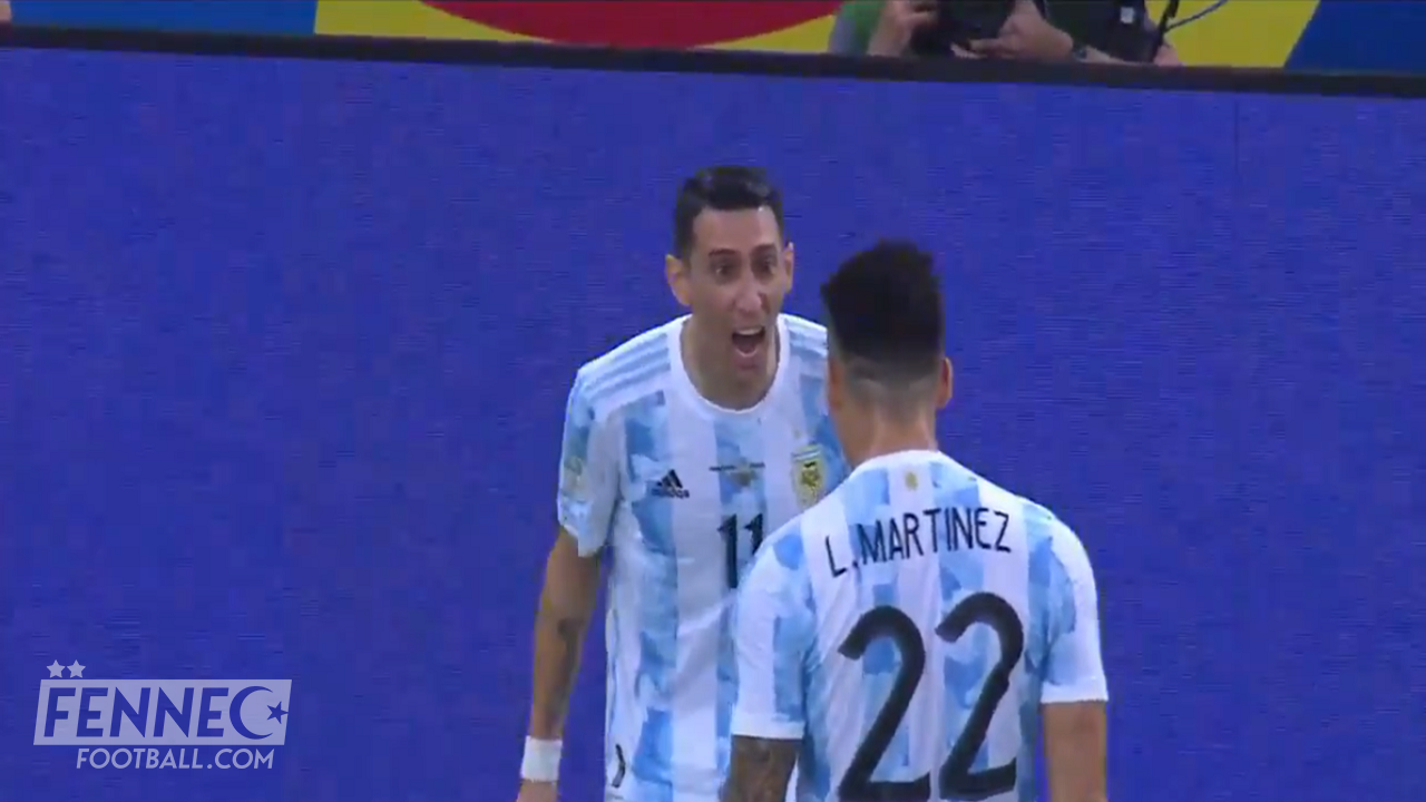 Copa America : Di María ouvre le score en finale face au Brésil d'un magnifique lobe (vidéo)
