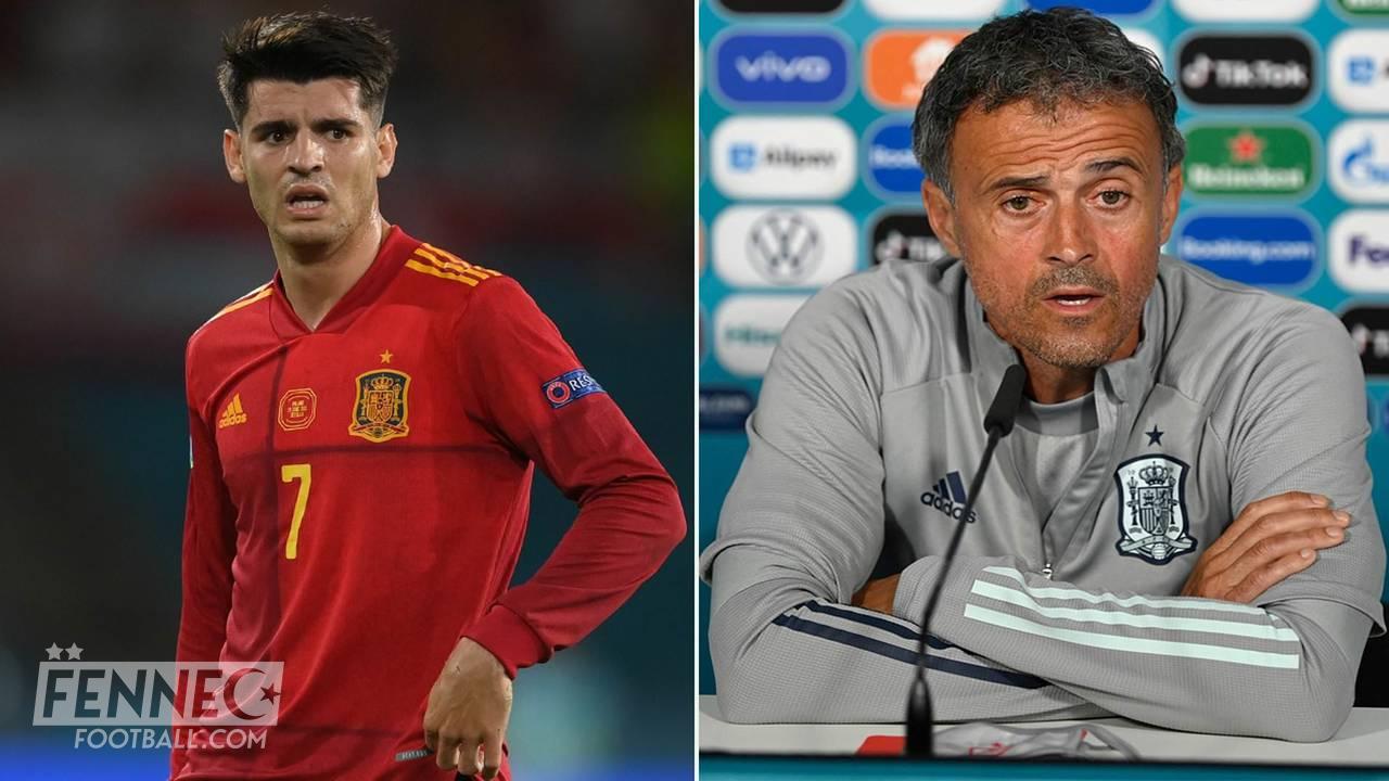 Équipe d'Espagne : une révélation de Luis Enrique sur Morata soulève un tollé !