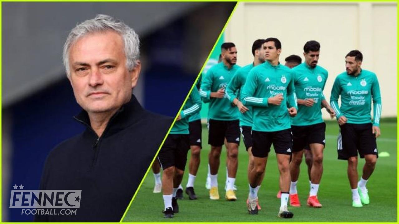 Mourinho fortement intéressé par un cadre de l'équipe d'Algérie !
