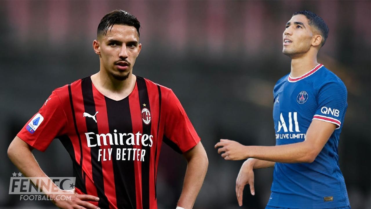 Bennacer auteur d'un geste très classe envers le marocain Achraf Hakimi !