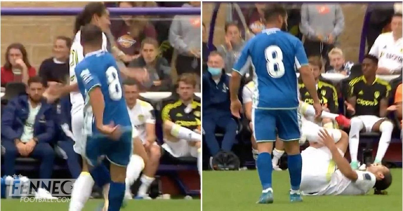 Nabil Fekir pète les plombs face a Leeds en amical ! (vidéo)
