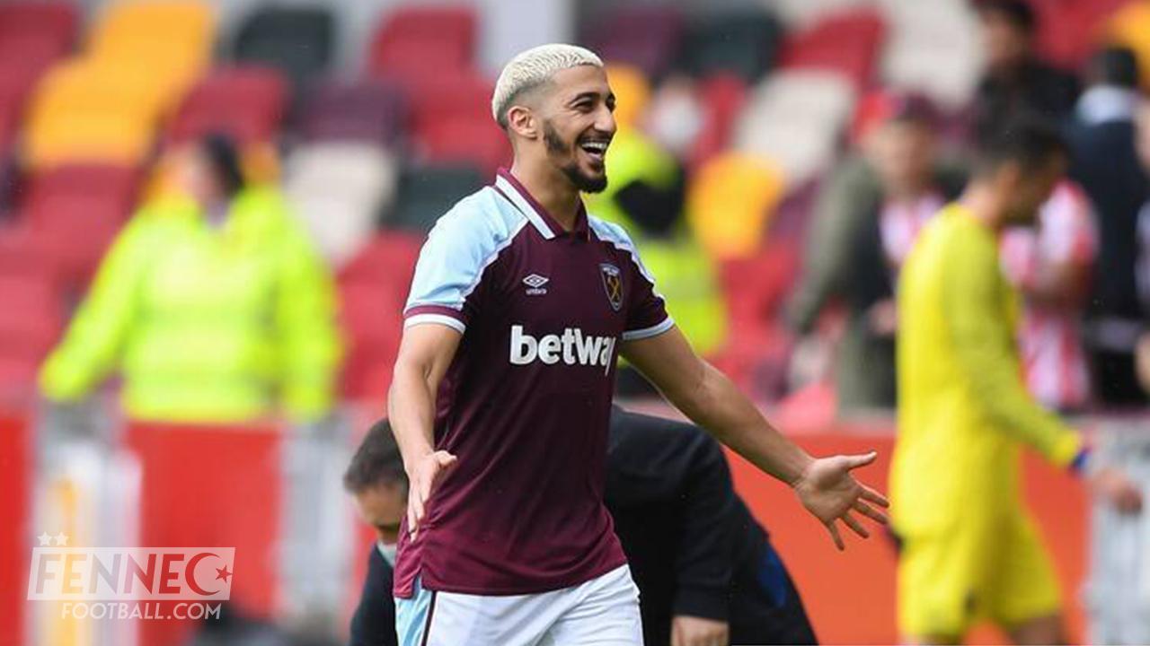 Benrahma frappe fort et marque un sublime but de la tête pour la reprise de la Premier League ! (Vidéo)