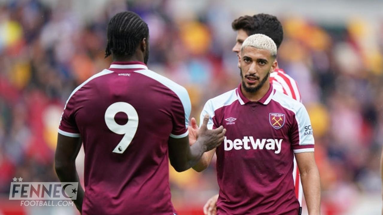 West Ham : Un geste égoïste d'Antonio envers Benrahma fait débat ! (Photo)