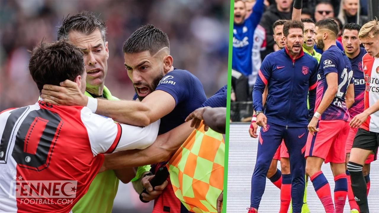 Carrasco pète un câble, frappe deux joueurs et se fait sortir du terrain par son coach (Vidéo)
