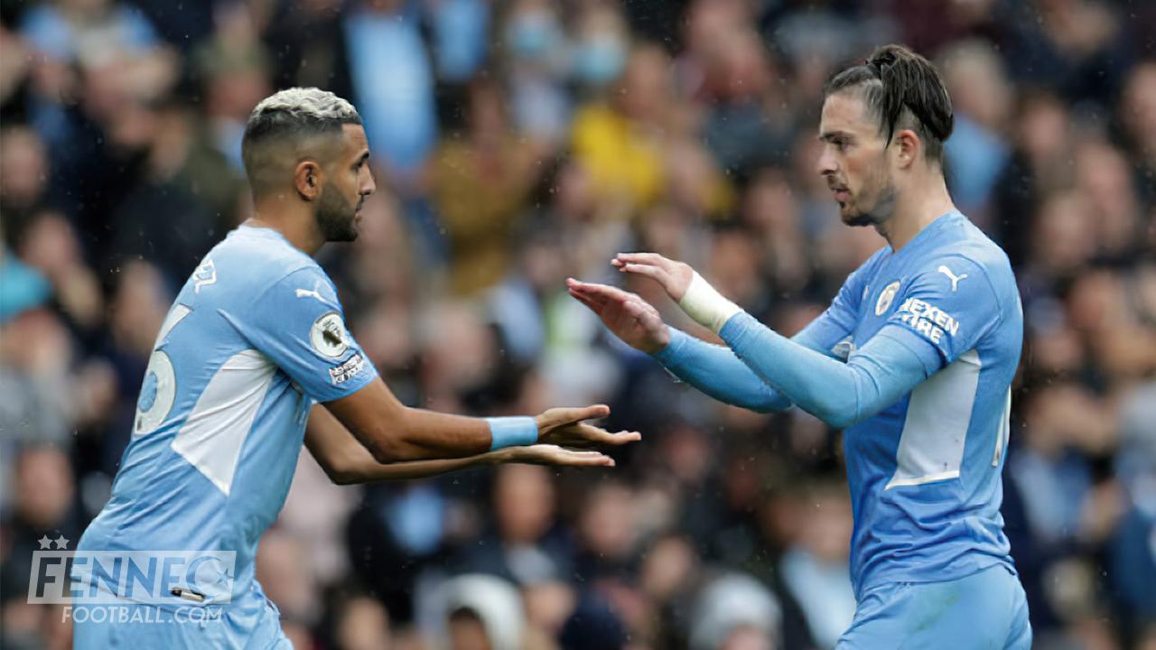 Man City : Mahrez compare ses débuts à ceux de Grealish et défie le PSG !