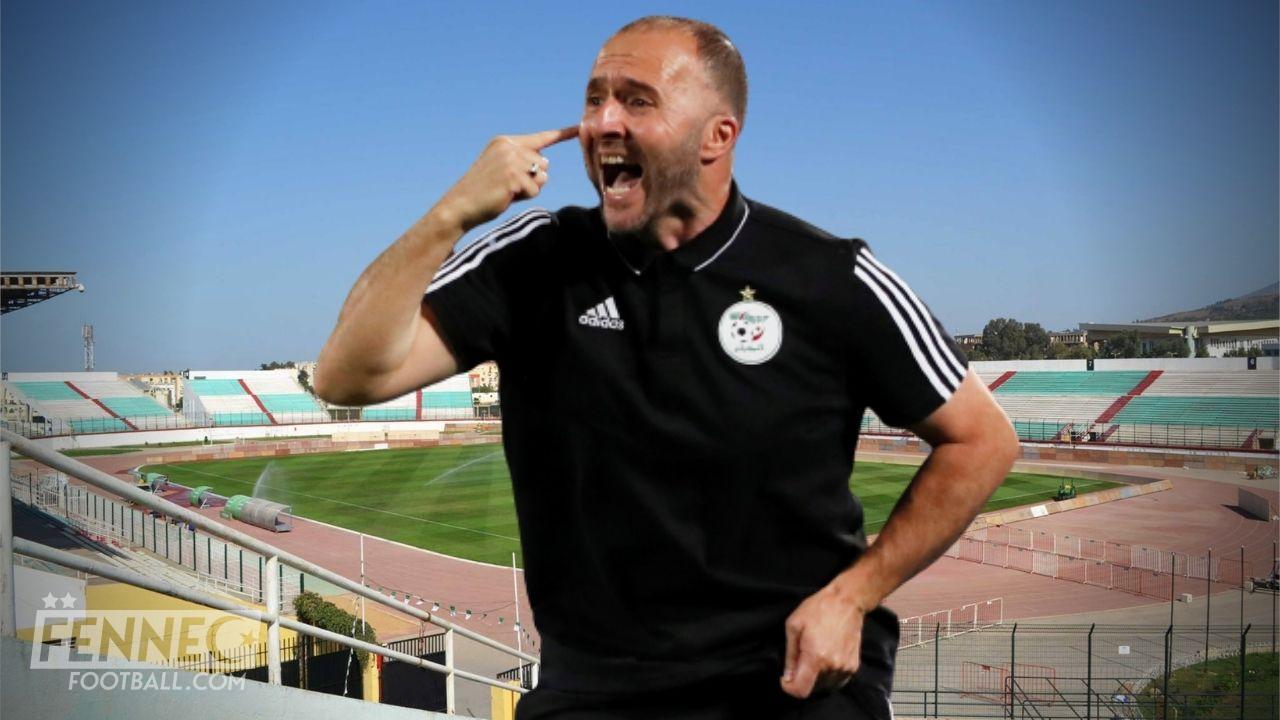 La raison pour laquelle Belmadi a refusé d'inspecter la pelouse du stade Tchaker !