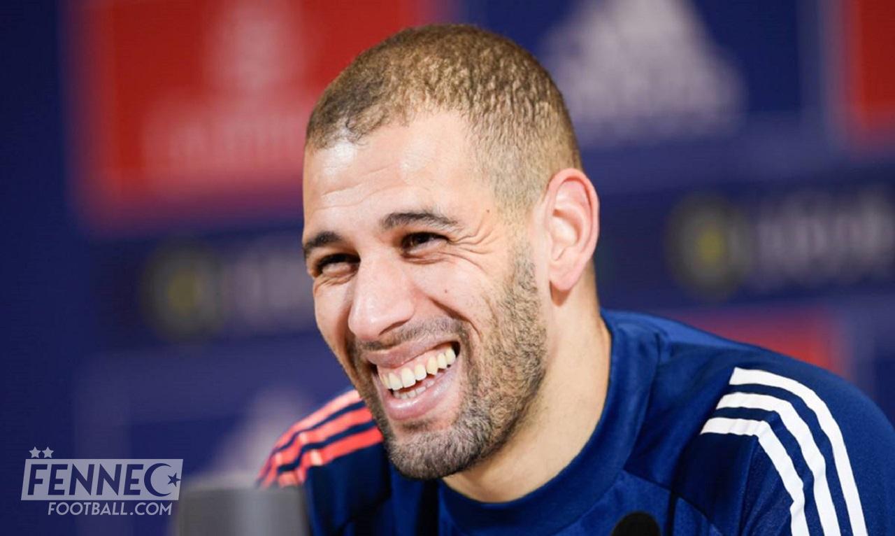 Bien qu’il était marginalisé à Lyon, Slimani rend un vibrant hommage à l’OL