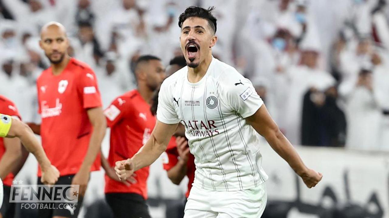 Bounedjah auteur d'une passe décisive contre Al Sailiya en QSL (Vidéo)