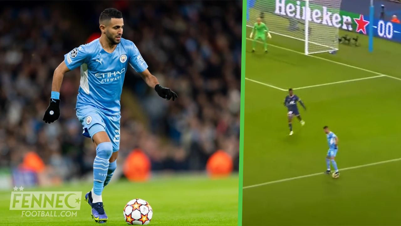 Man City PSG : Mahrez enflamme la toile avec un contrôle monstrueux (Vidéo)