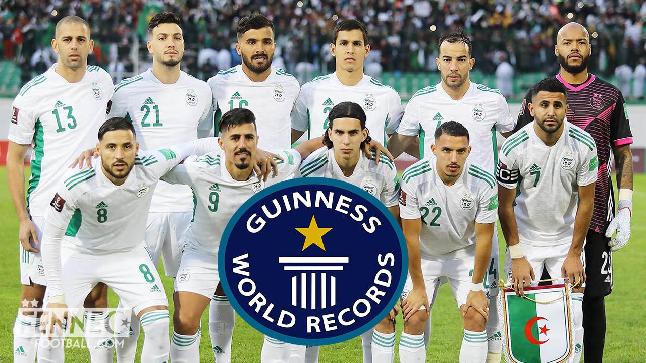 Série d'invincibilité de l'équipe d'Algérie : Le livre Guinness des records clôt le débat !