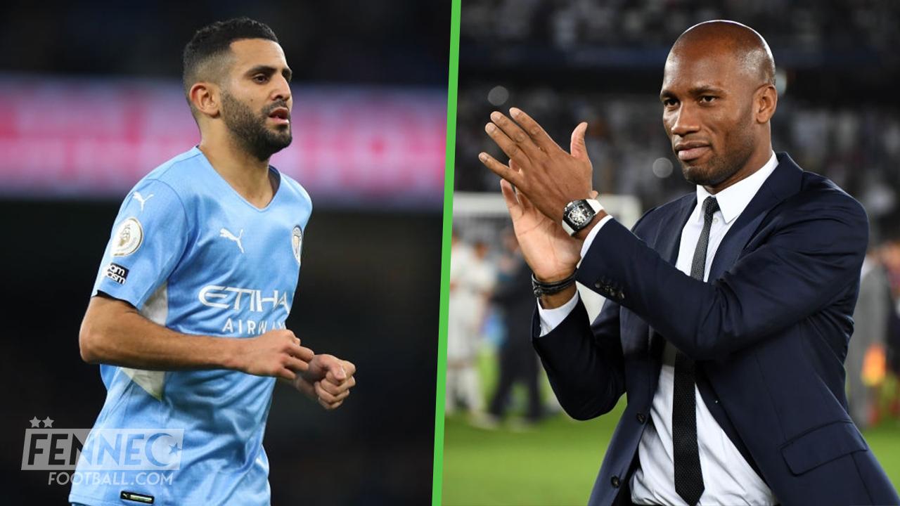 Angleterre : Riyad Mahrez bouscule Didier Drogba !