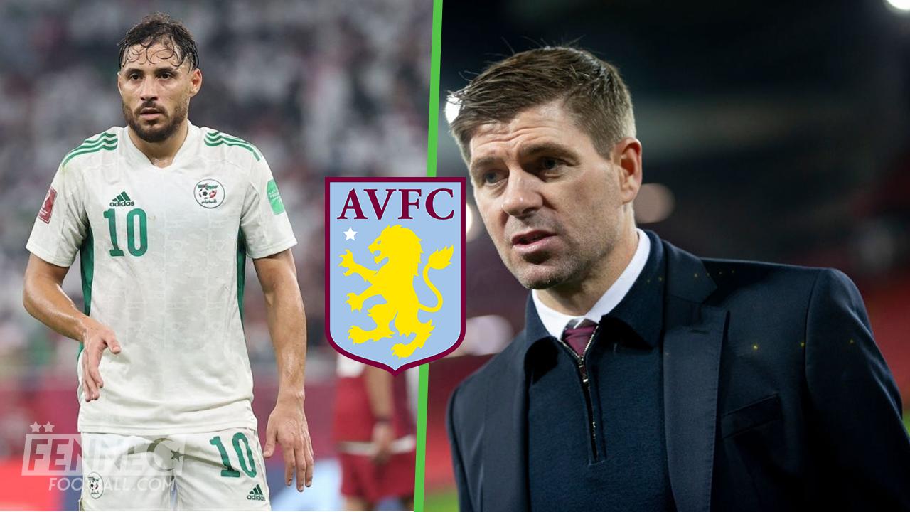Aston Villa : Premier contact effectué entre Belaili et Steven Gerrard !