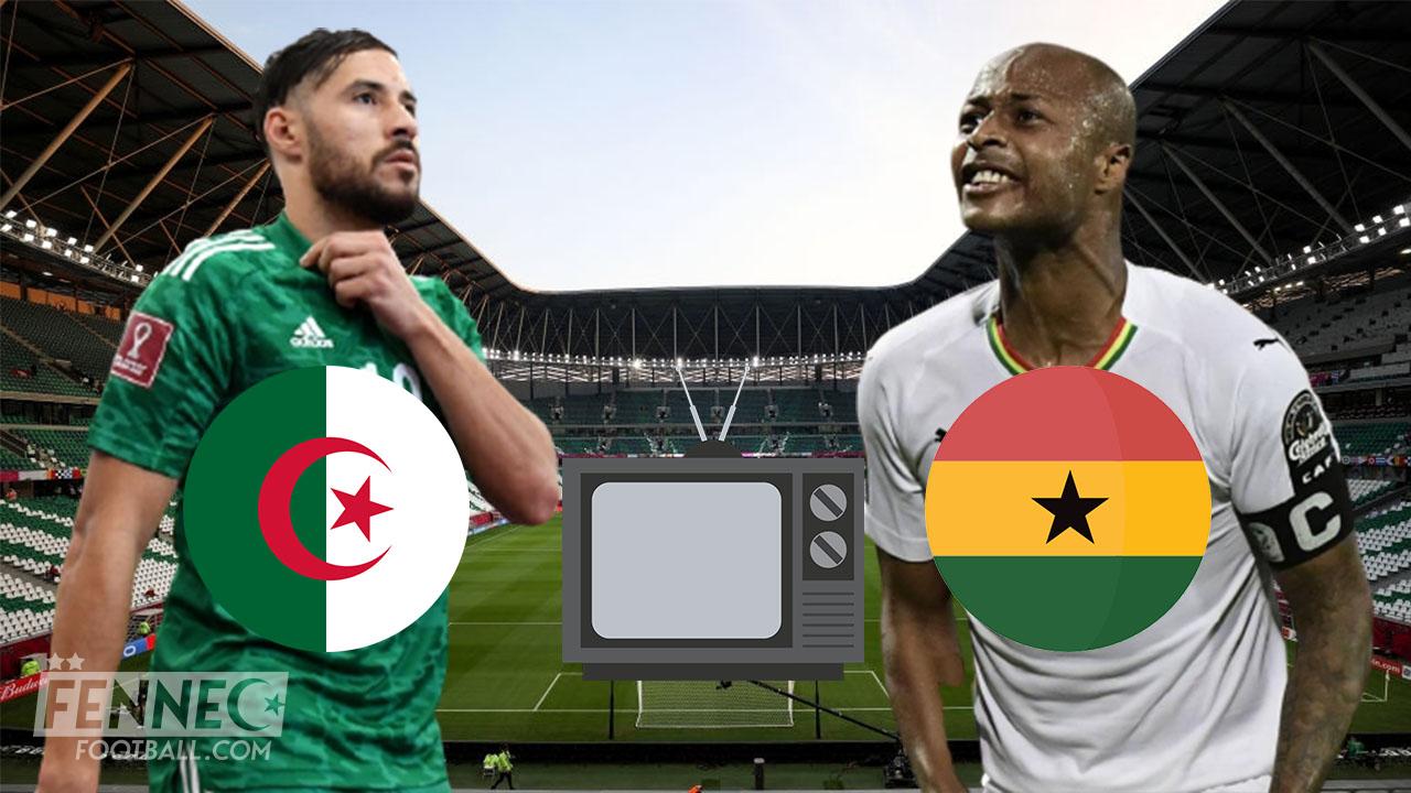 Algérie Ghana - Préparation CAN 2021 : Sur quelle chaine suivre le match ?