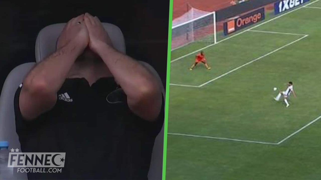 Belmadi pète un câble après un raté incroyable de Bounedjah ! (Vidéo)