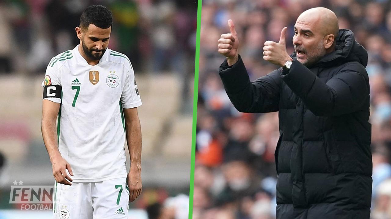 Le geste de grande classe de Guardiola envers Mahrez après l'échec de l'Algérie !