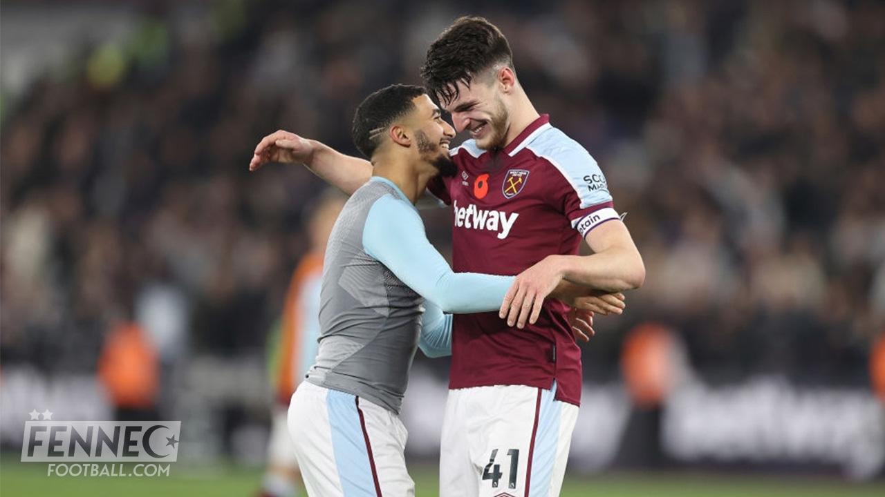 « On doit faire sentir à Benrahma qu'il est le meilleur », lâche Declan Rice