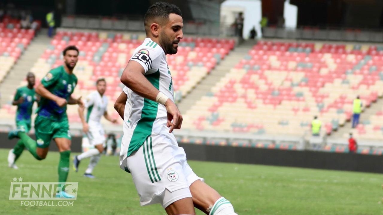 Riyad Mahrez dans le onze type de la première journée de la CAN 2021