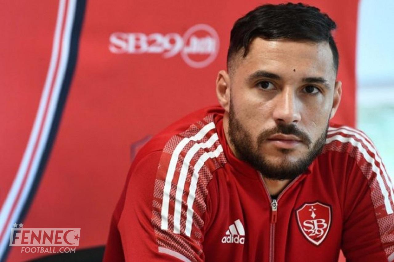 Une note pas énorme pour Belaili après son premier match avec Brest