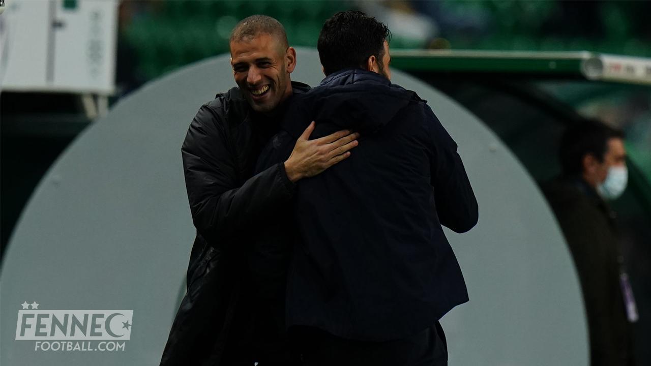 L'entraîneur du Sporting CP s'emballe au sujet d'Islam Slimani