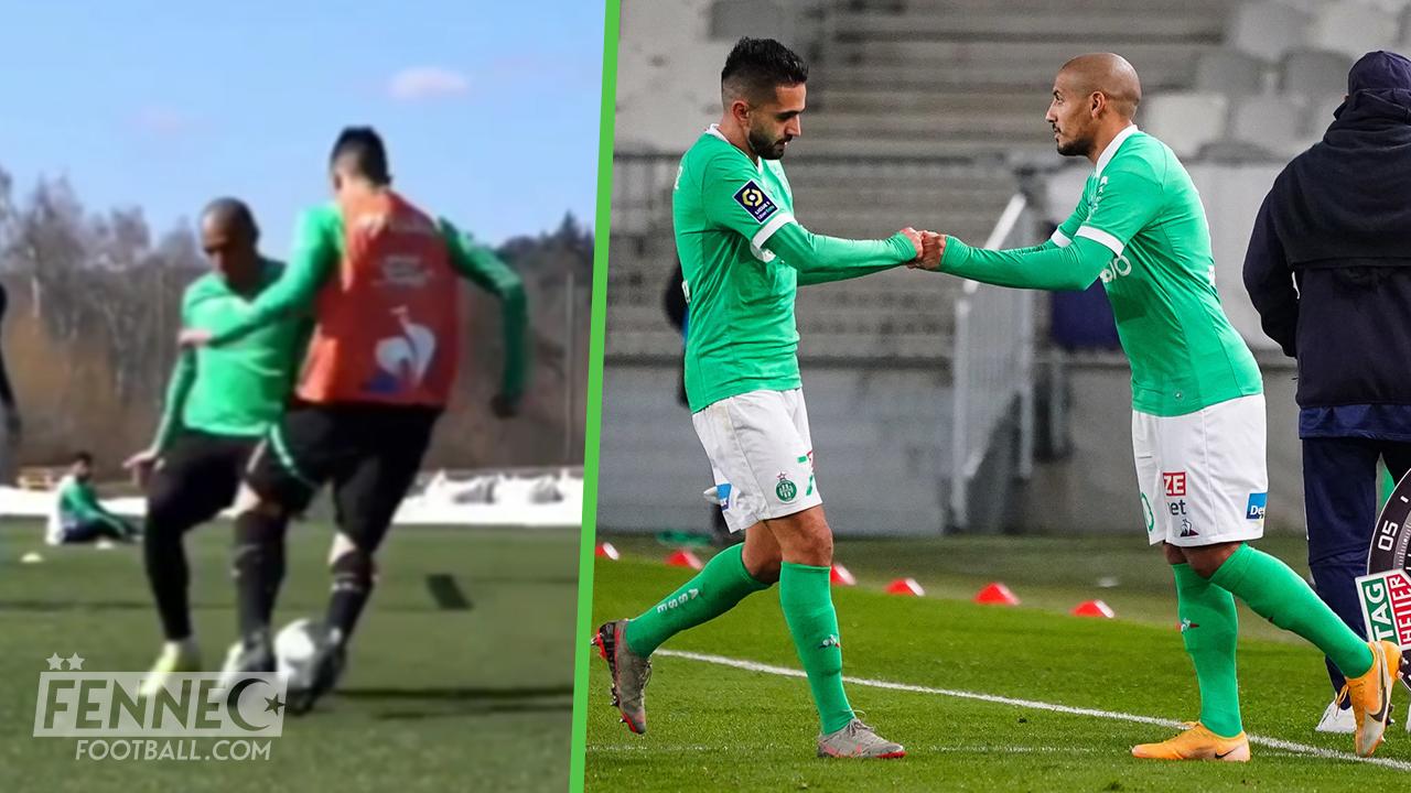 Boudebouz humilie le tunisien Wahbi Khazri à l'entrainement (Vidéo)