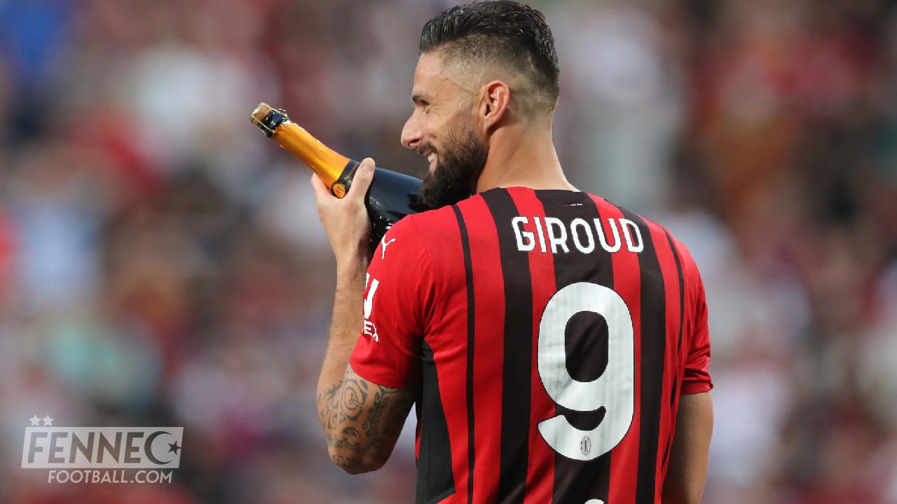Lob de loin, dribbles dans la surface : Olivier Giroud claque un doublé magique (Vidéos)