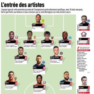 equipe type ligue 1