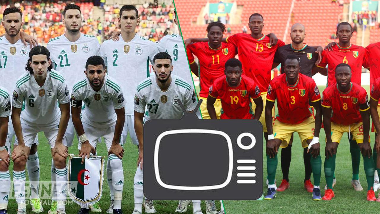Algérie Guinée : sur quelles chaines voir le premier match amical des Verts ?