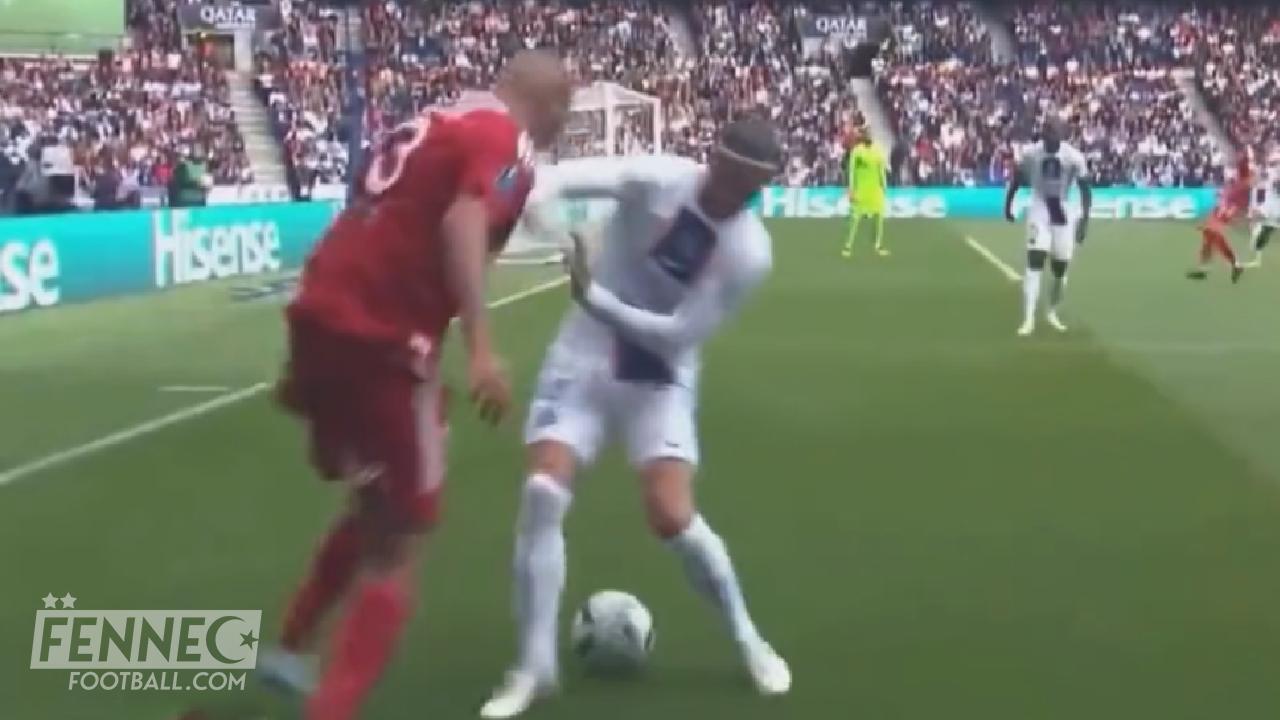 Islam Slimani réagit après son petit pont sur Sergio Ramos (Vidéo)
