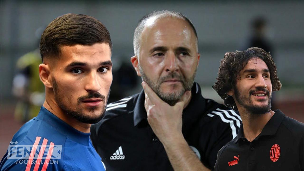 Veut il vraiment Aouar et Adli en équipe d'Algérie : Belmadi met fin au débat