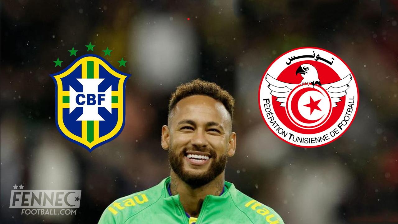 Match amical : le Brésil ridiculise la Tunisie (Vidéo)
