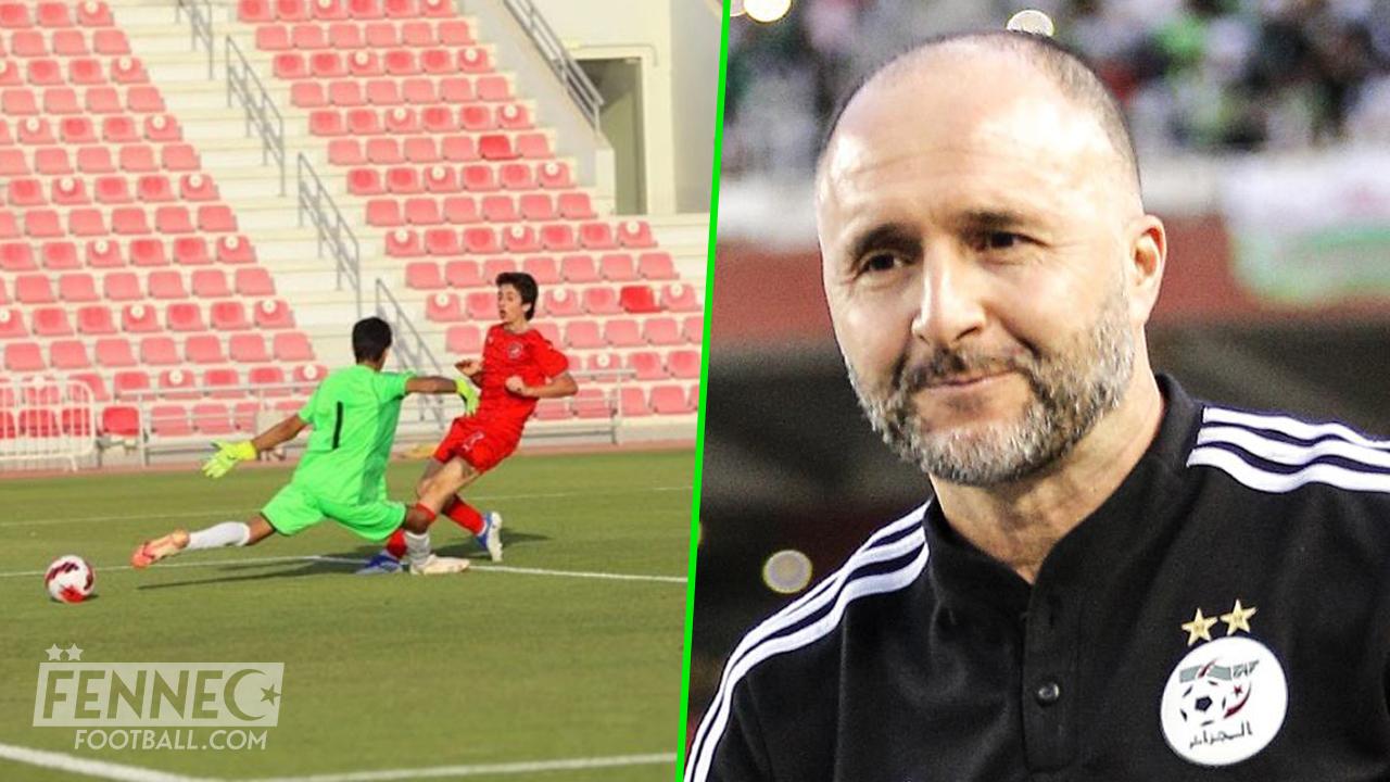 Le fils de Djamel Belmadi avec l'équipe d'Algérie avant 2026 ? Le coach ironise