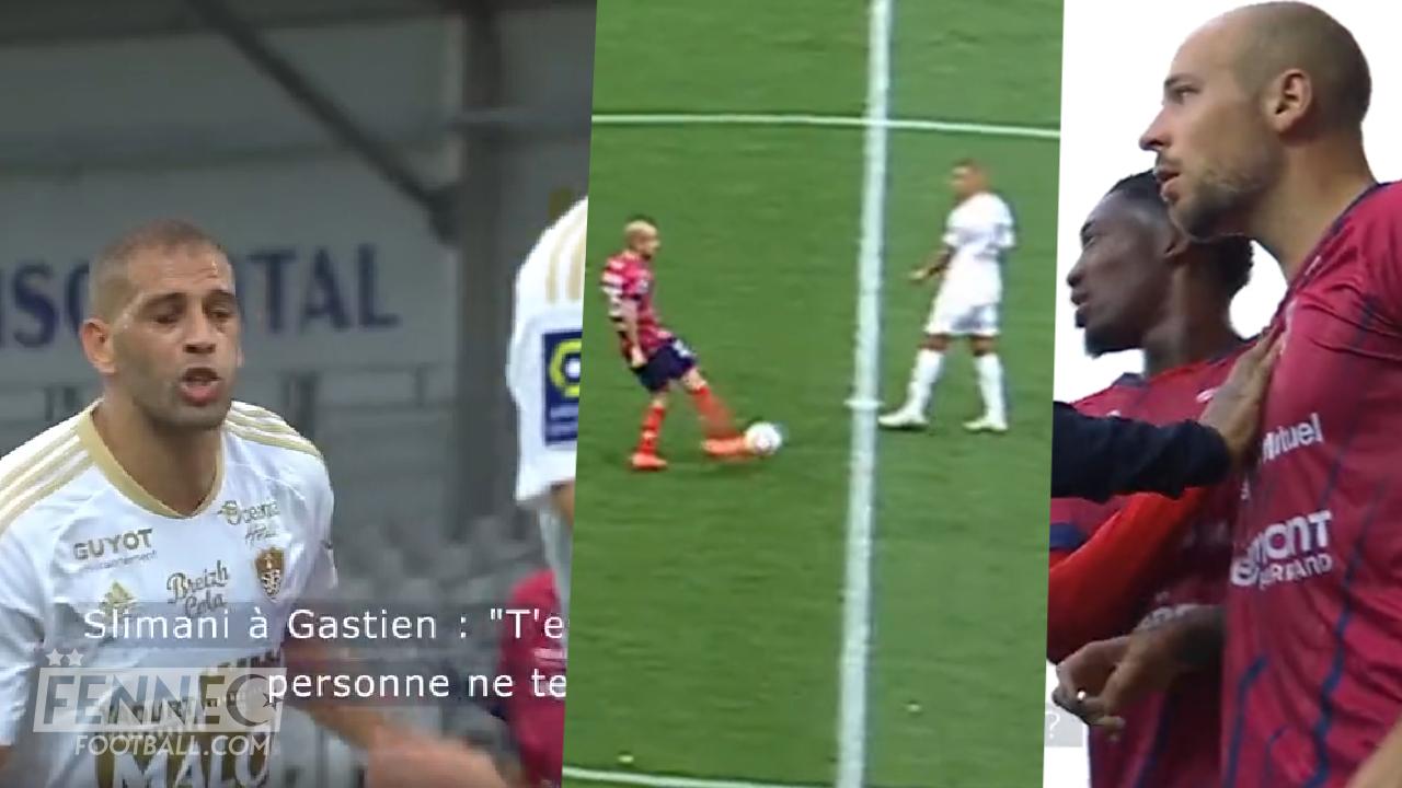 Vidéo : Le clash entre Slimani et Gastien (sous un autre angle)