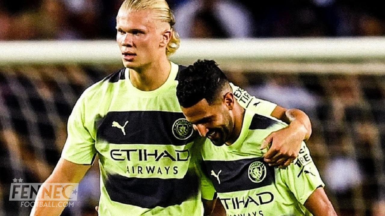 Tensions entre Riyad Mahrez et Erling Haaland ? Le Norvégien brise la glace