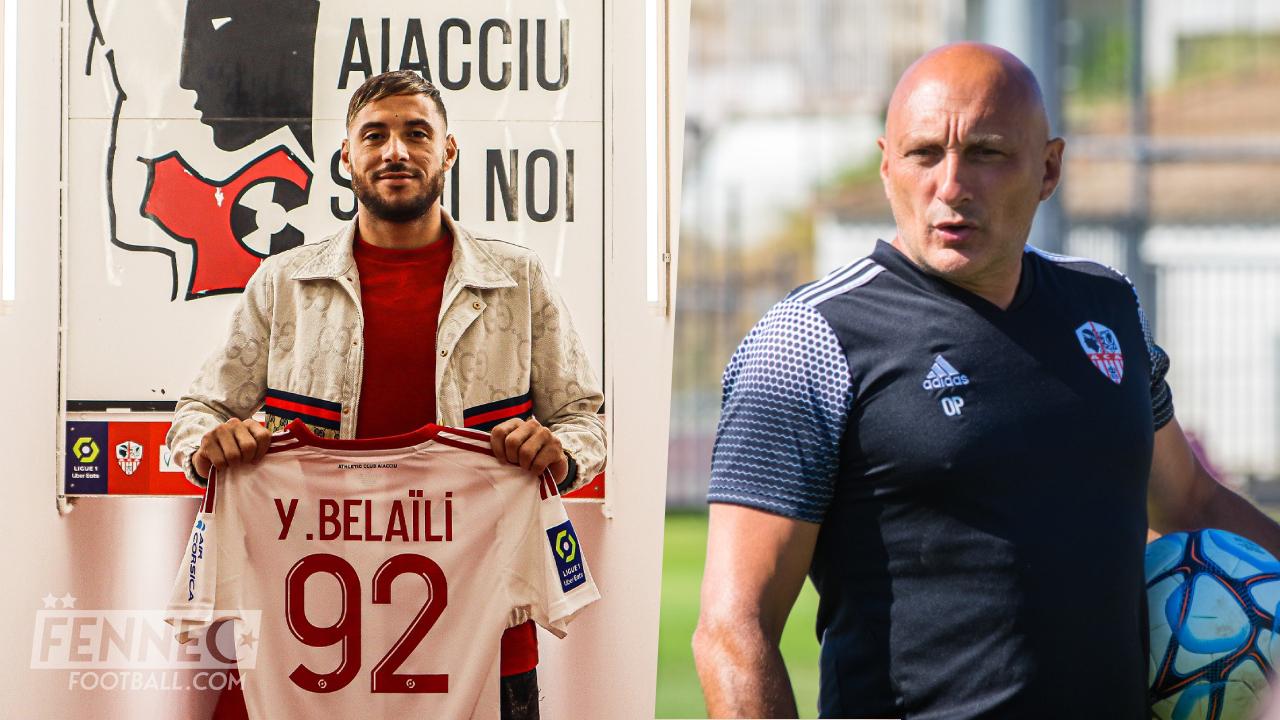 Ajaccio : L'entraineur Olivier Pantaloni met en garde Belaili !