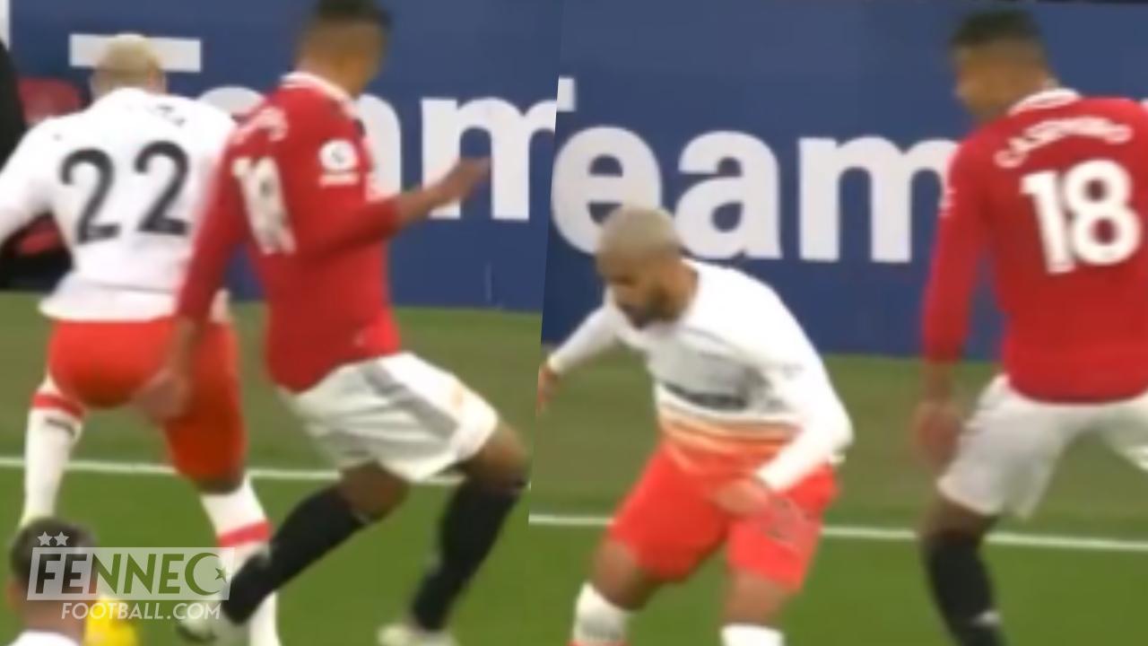 Avec une belle roulette à la Zidane, Benrahma détruit Casemiro (Vidéo)