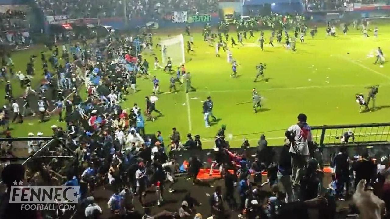 Tragédie en Indonésie : Au moins de 174 morts dans un match de football