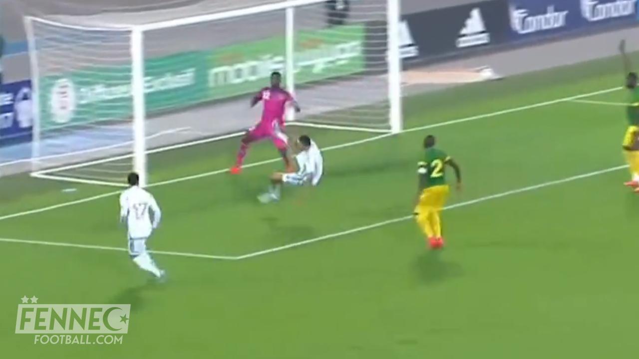 Algérie Mali - Karim Aribi tente d'imiter Haaland mais se loupe (Vidéo)