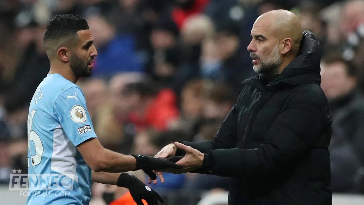 Incroyable ! Pep Guardiola se moque de Riyad Mahrez !