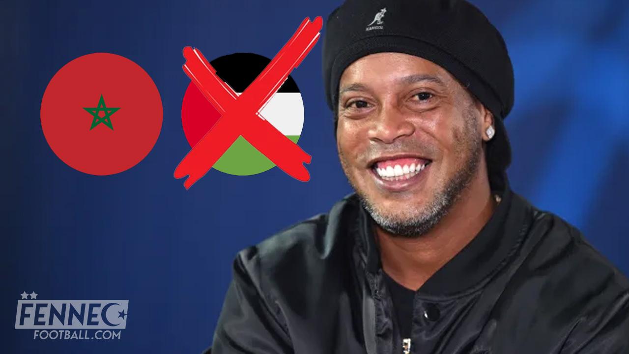 Mondial - Propos polémiques : Ronaldinho dit aimer le Maroc... et pas la Palestine !
